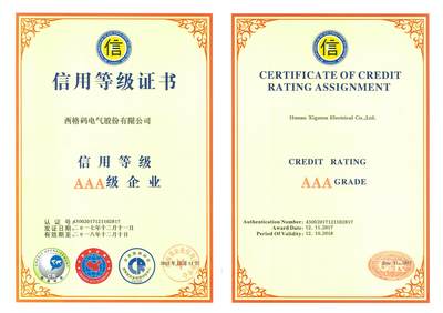 西格碼榮膺湖南省“AAA級信用單位”，企業(yè)信用建設再添新章